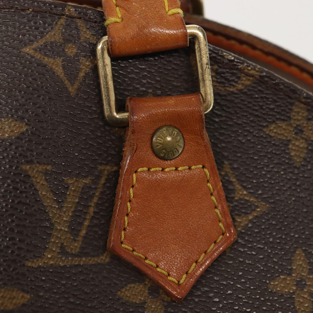 LOUIS VUITTON Monogram Ellipse MM Hand Bag M51126 LV Auth 84341