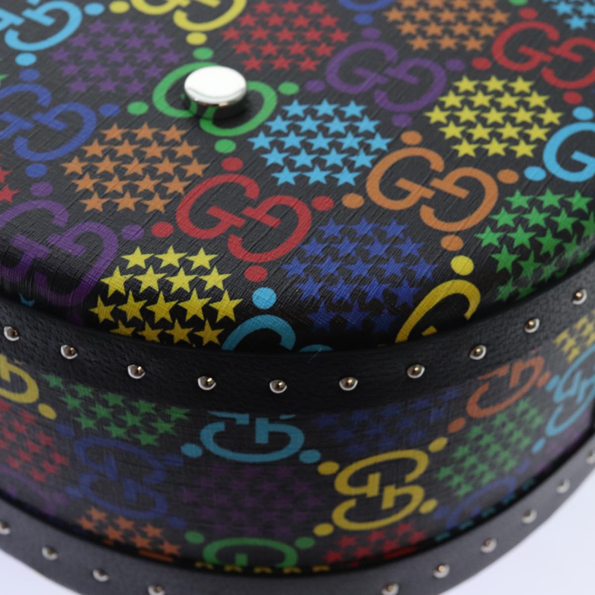 GUCCI Guitar Cases GG Psychedelic Multicolor 605315 Auth 84342S