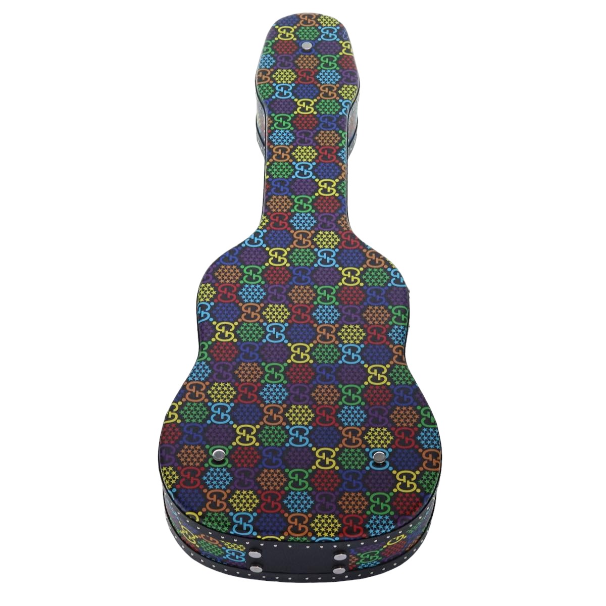 GUCCI Guitar Cases GG Psychedelic Multicolor 605315 Auth 84342S