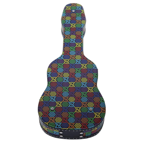 GUCCI Guitar Cases GG Psychedelic Multicolor 605315 Auth 84342S