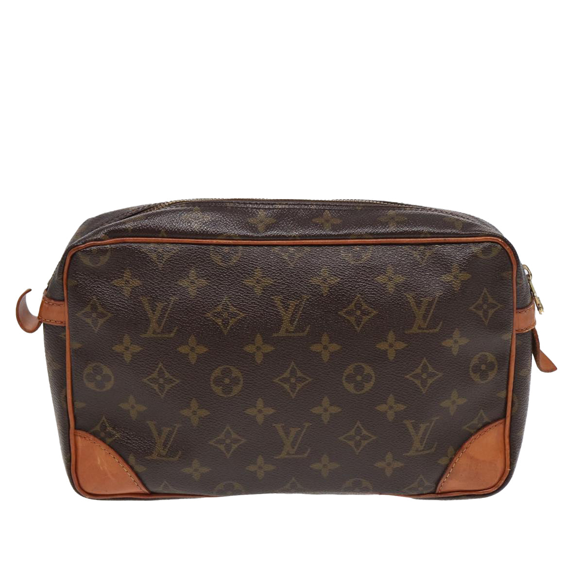 LOUIS VUITTON Monogram Compiegne 28 Clutch Bag M51845 LV Auth 84365 - 0