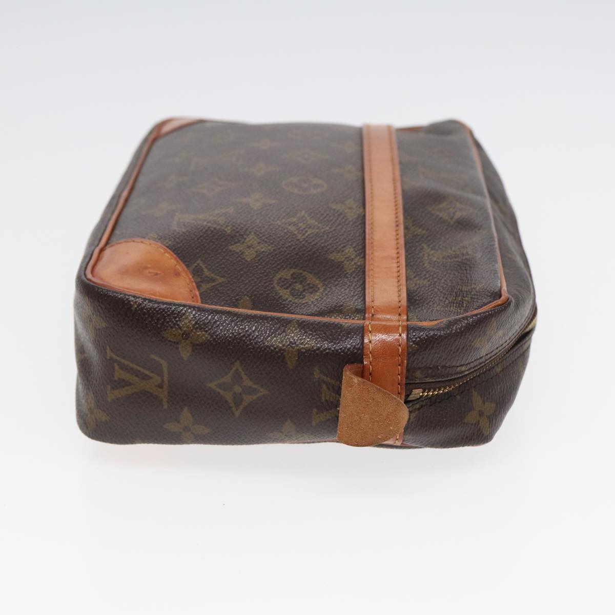 LOUIS VUITTON Monogram Compiegne 28 Clutch Bag M51845 LV Auth 84365