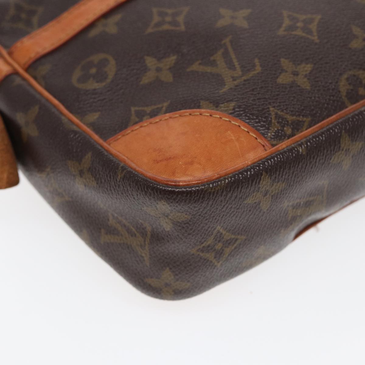 LOUIS VUITTON Monogram Compiegne 28 Clutch Bag M51845 LV Auth 84365