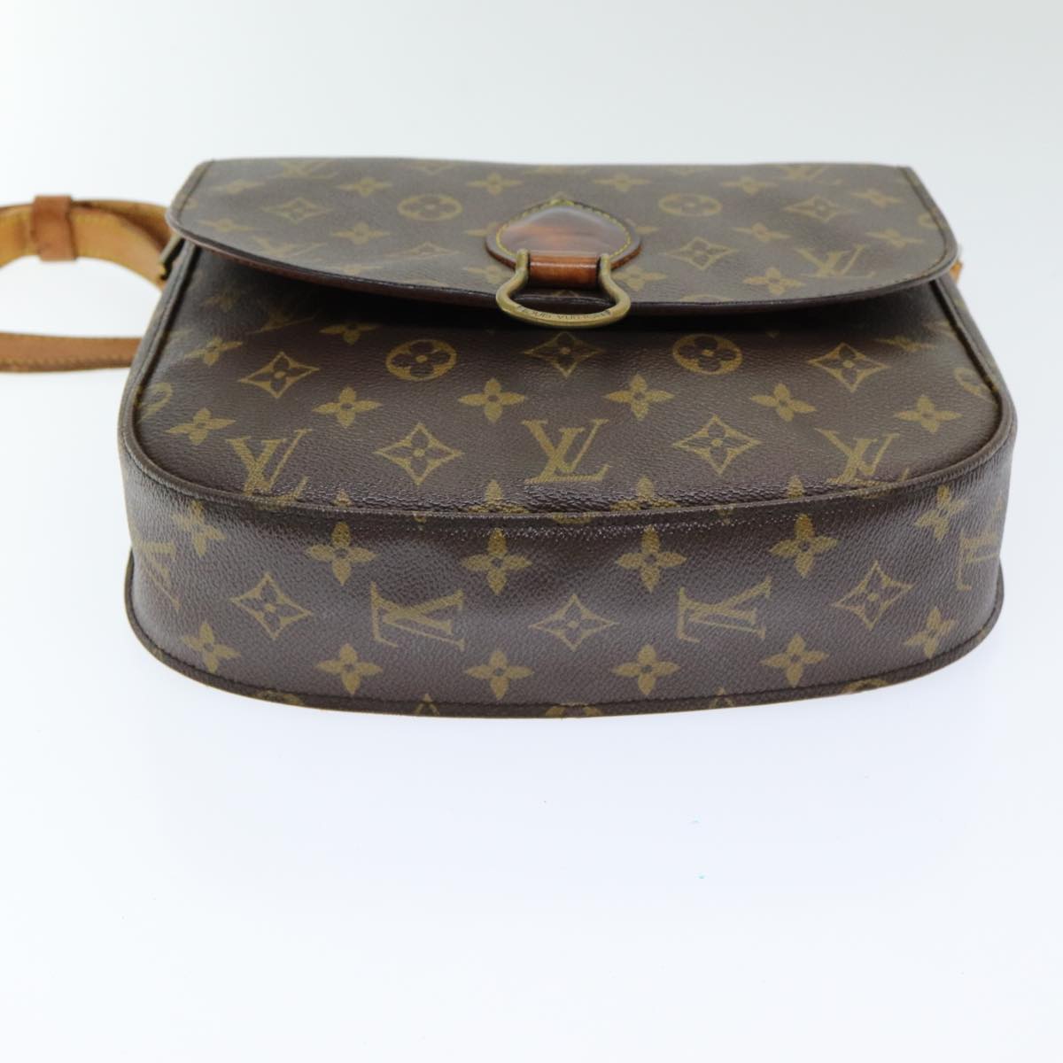 LOUIS VUITTON Monogram Saint Cloud GM Shoulder Bag M51242 LV Auth 84366