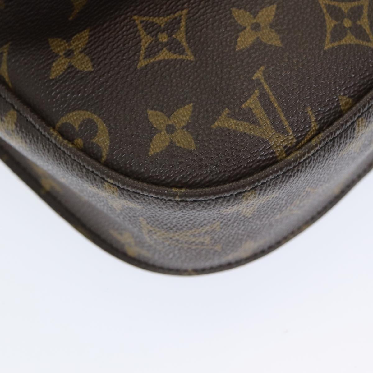 LOUIS VUITTON Monogram Saint Cloud GM Shoulder Bag M51242 LV Auth 84366