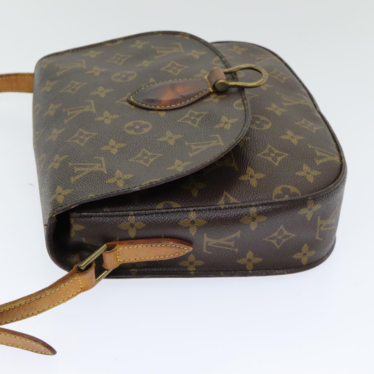 LOUIS VUITTON Monogram Saint Cloud GM Shoulder Bag M51242 LV Auth 84366