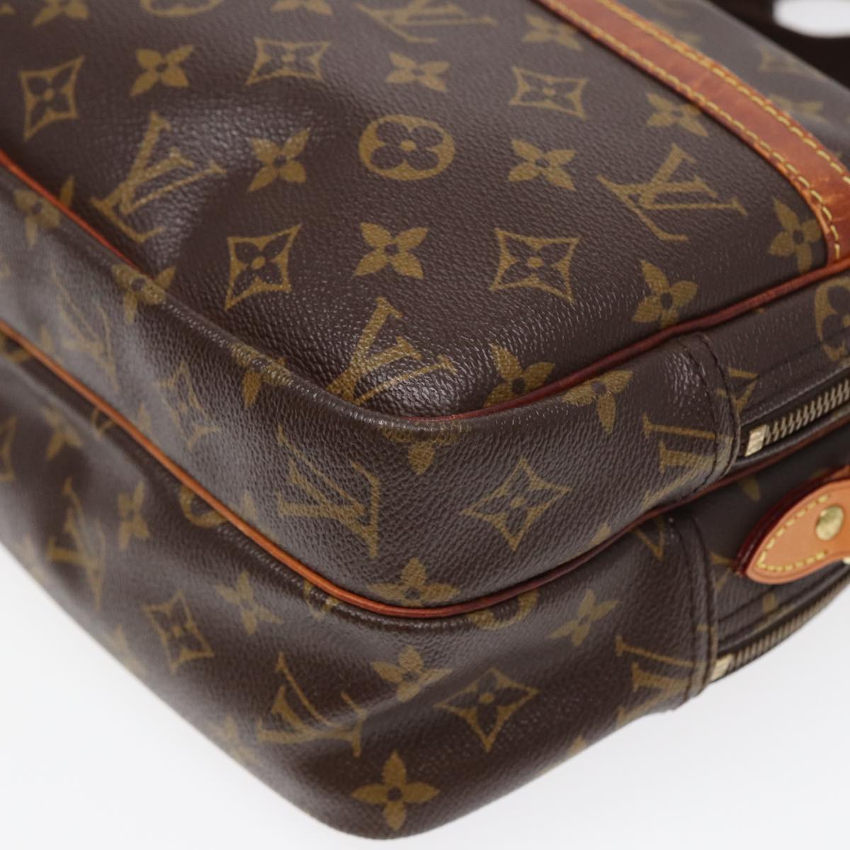 LOUIS VUITTON Monogram Reporter PM Shoulder Bag M45254 LV Auth 84375