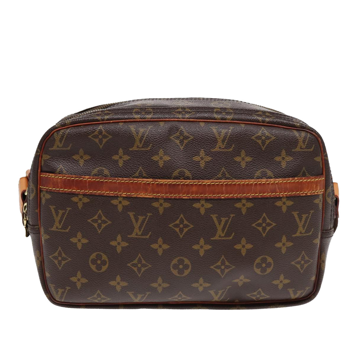 LOUIS VUITTON Monogram Reporter PM Shoulder Bag M45254 LV Auth 84375