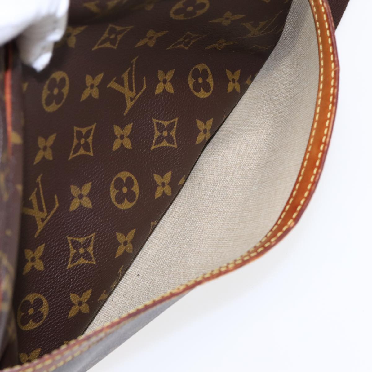 LOUIS VUITTON Monogram Reporter PM Shoulder Bag M45254 LV Auth 84375