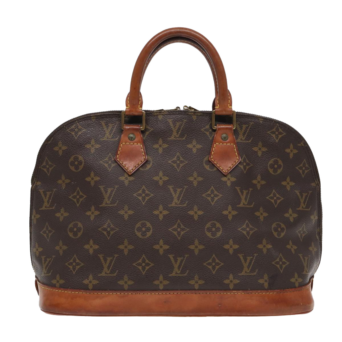 LOUIS VUITTON Monogram Alma Hand Bag M51130 LV Auth 84391