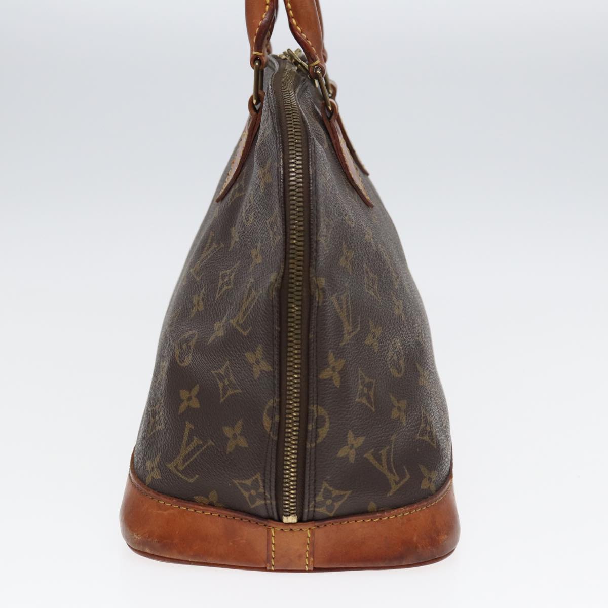 LOUIS VUITTON Monogram Alma Hand Bag M51130 LV Auth 84391