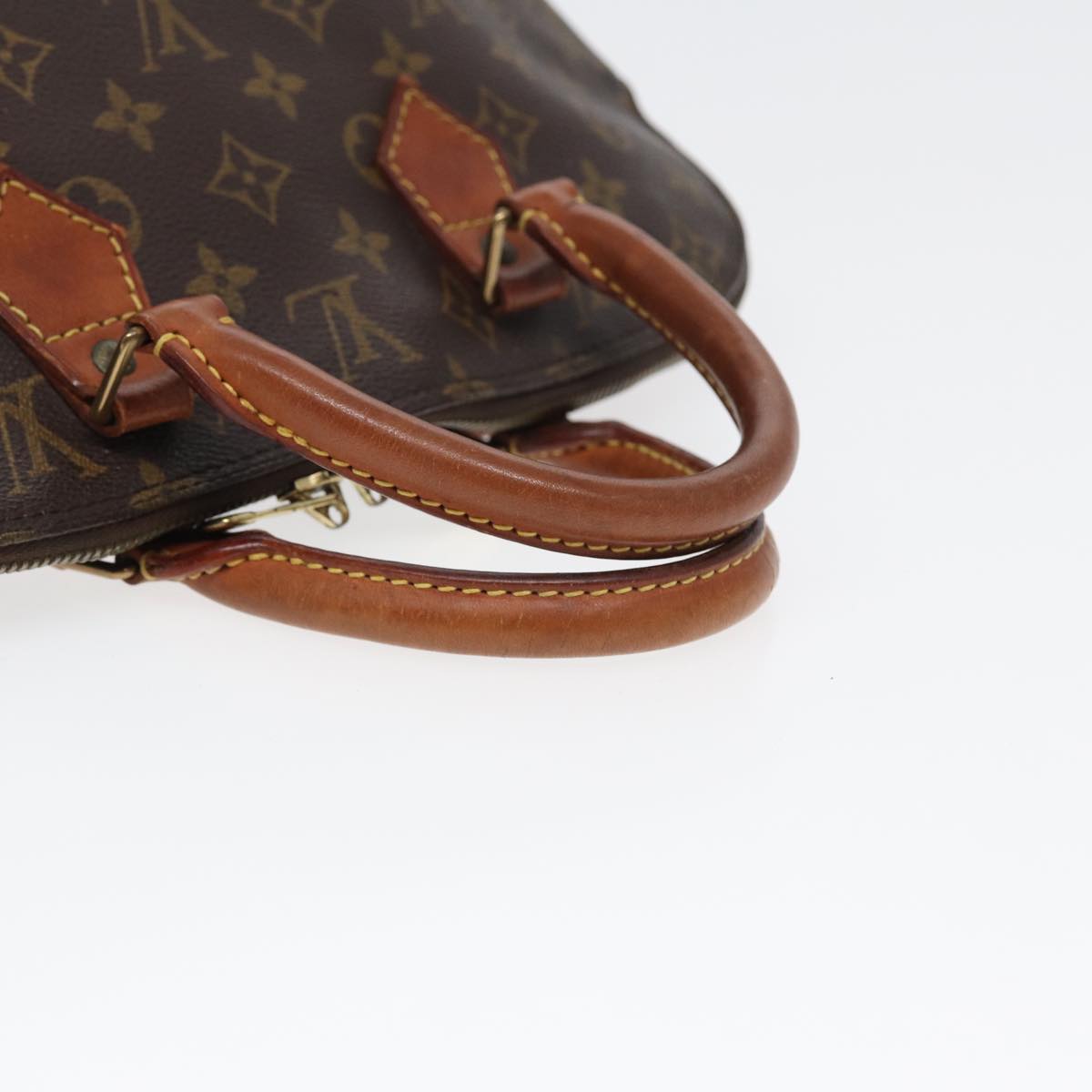 LOUIS VUITTON Monogram Alma Hand Bag M51130 LV Auth 84391