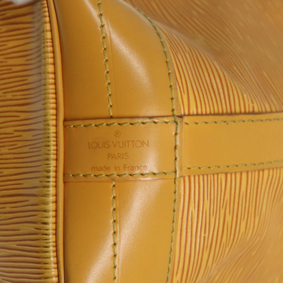 LOUIS VUITTON Epi Noe Shoulder Bag Tassili Yellow M44009 LV Auth 84400