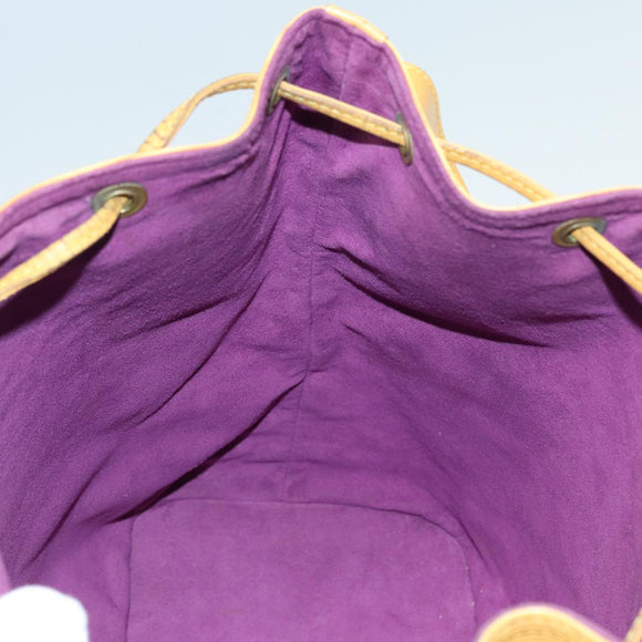 LOUIS VUITTON Epi Noe Shoulder Bag Tassili Yellow M44009 LV Auth 84400