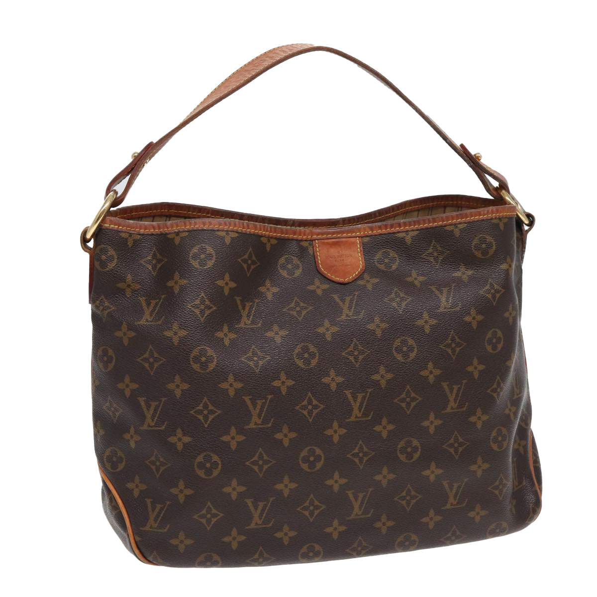 LOUIS VUITTON Monogram Delightful MM Shoulder Bag M50156 LV Auth 84403