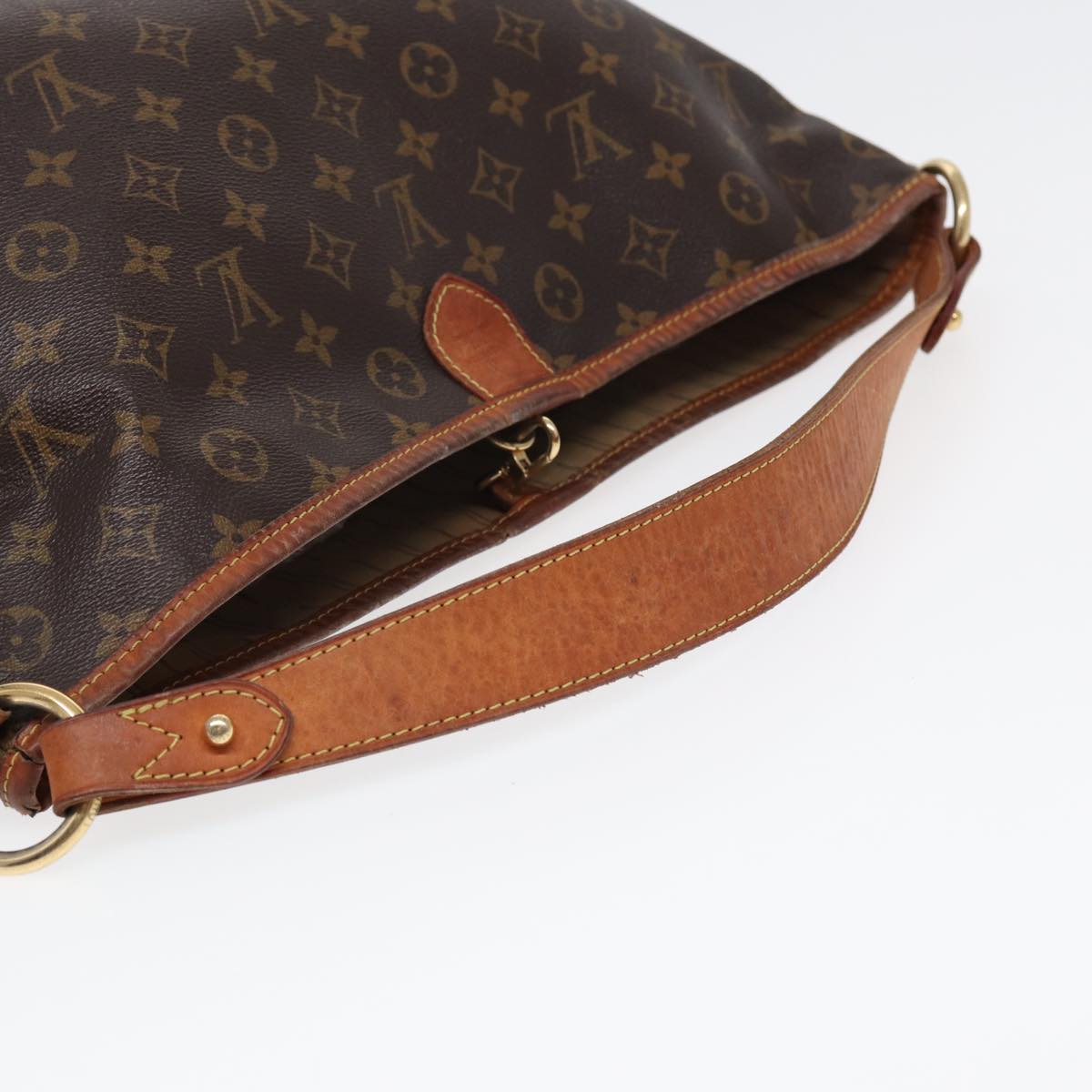 LOUIS VUITTON Monogram Delightful MM Shoulder Bag M50156 LV Auth 84403