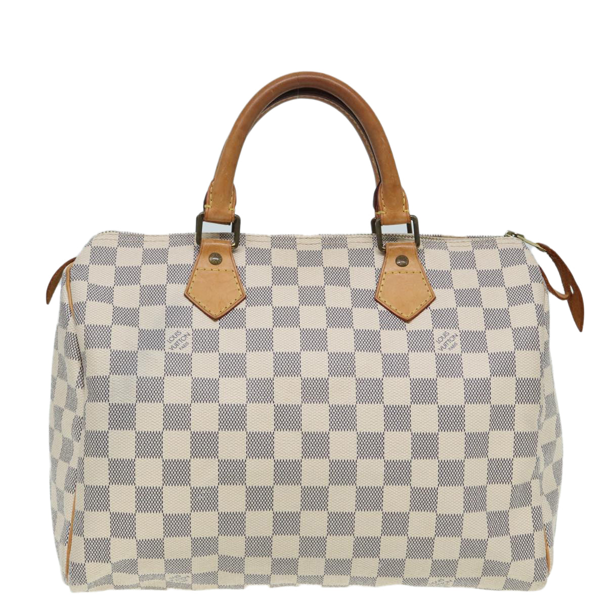 LOUIS VUITTON Damier Azur Speedy 30 Hand Bag N41533 LV Auth 84407