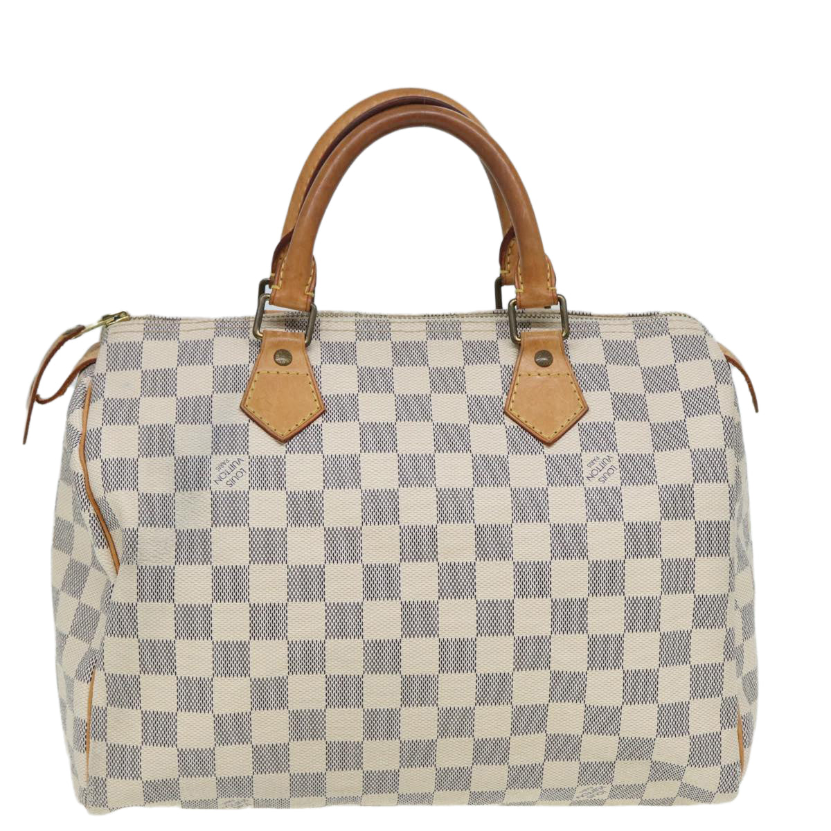 LOUIS VUITTON Damier Azur Speedy 30 Hand Bag N41533 LV Auth 84407 - 0