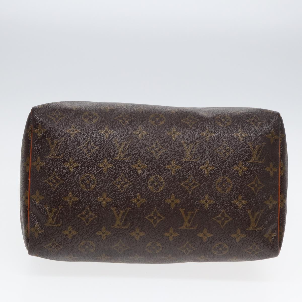 LOUIS VUITTON Monogram Speedy 30 Hand Bag M41526 LV Auth 84408