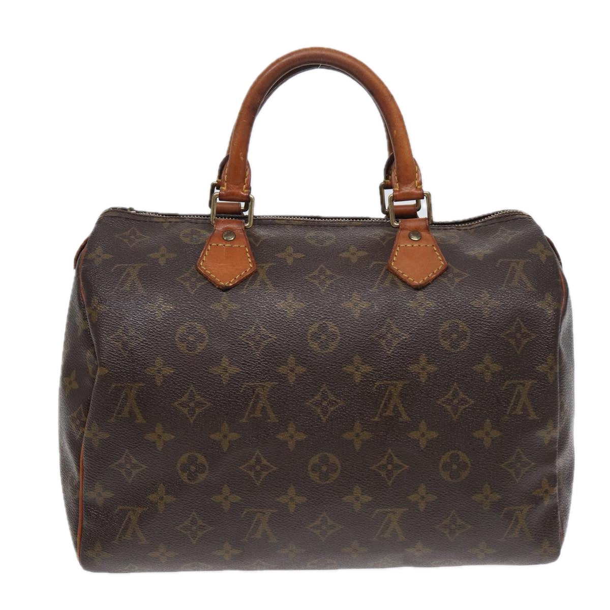 LOUIS VUITTON Monogram Speedy 30 Hand Bag M41526 LV Auth 84408