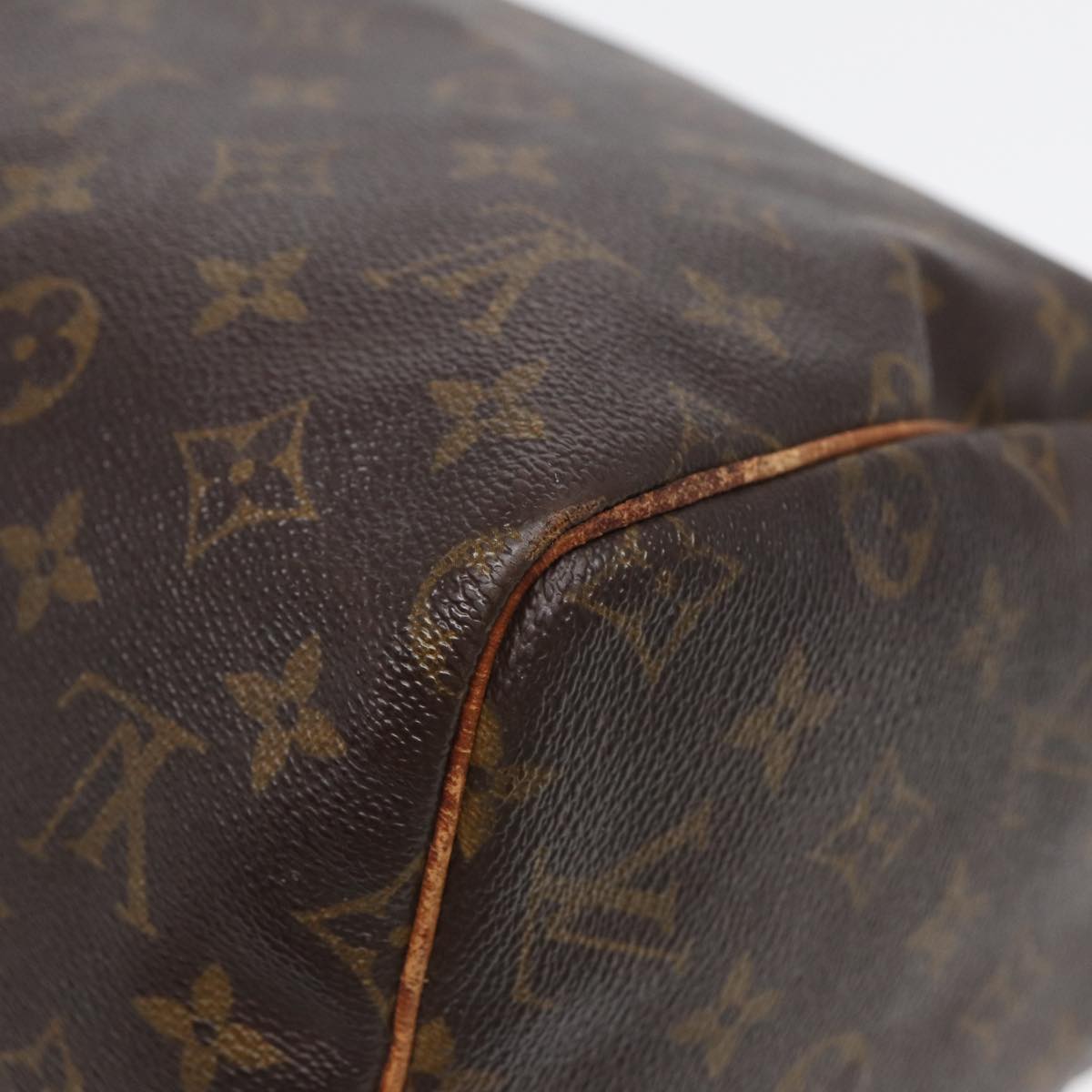 LOUIS VUITTON Monogram Speedy 30 Hand Bag M41526 LV Auth 84409