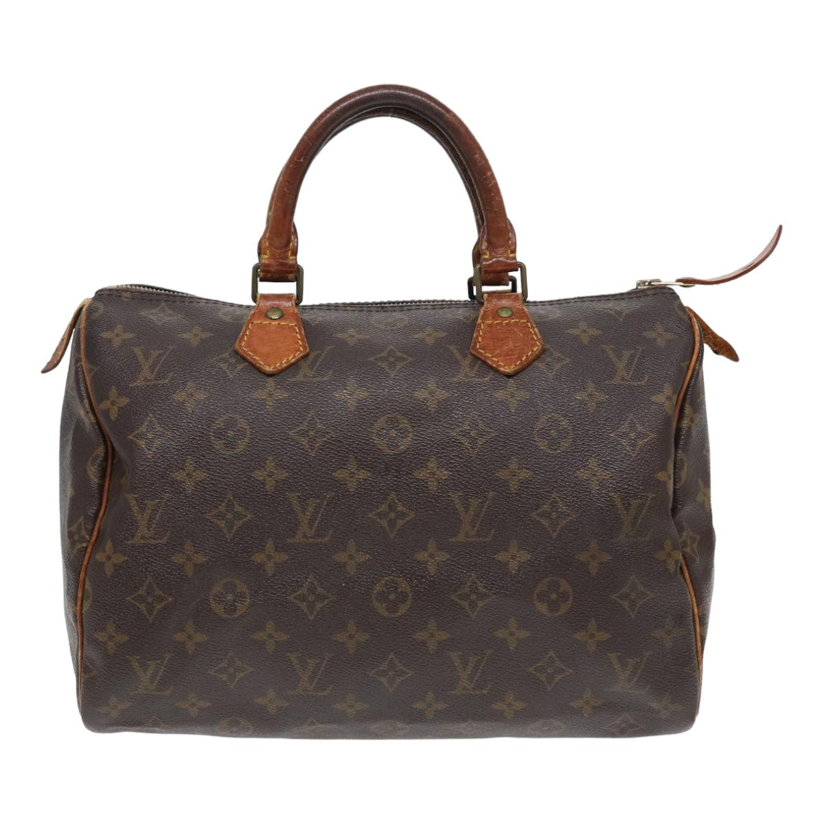 LOUIS VUITTON Monogram Speedy 30 Hand Bag M41526 LV Auth 84409