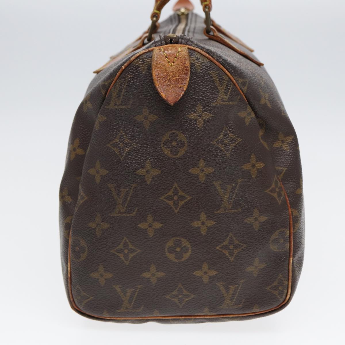 LOUIS VUITTON Monogram Speedy 30 Hand Bag M41526 LV Auth 84409