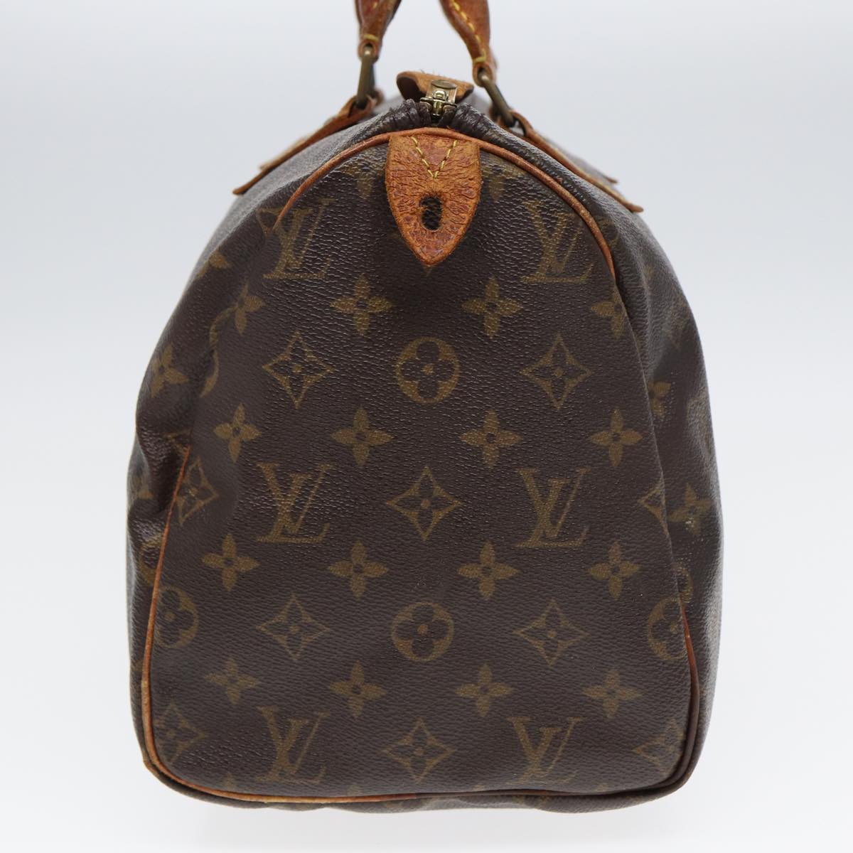 LOUIS VUITTON Monogram Speedy 30 Hand Bag M41526 LV Auth 84409