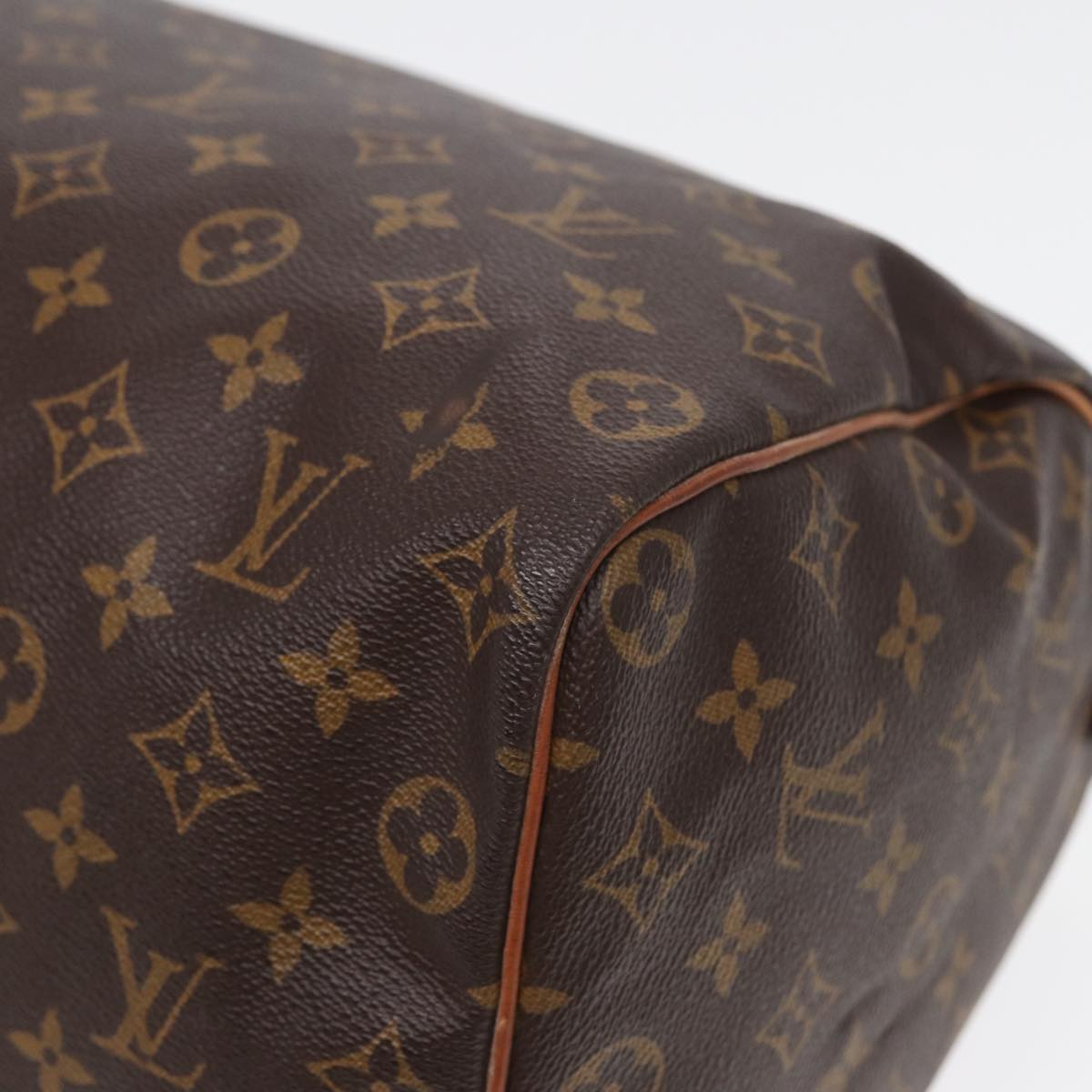 LOUIS VUITTON Monogram Speedy 35 Hand Bag M41524 LV Auth 84411