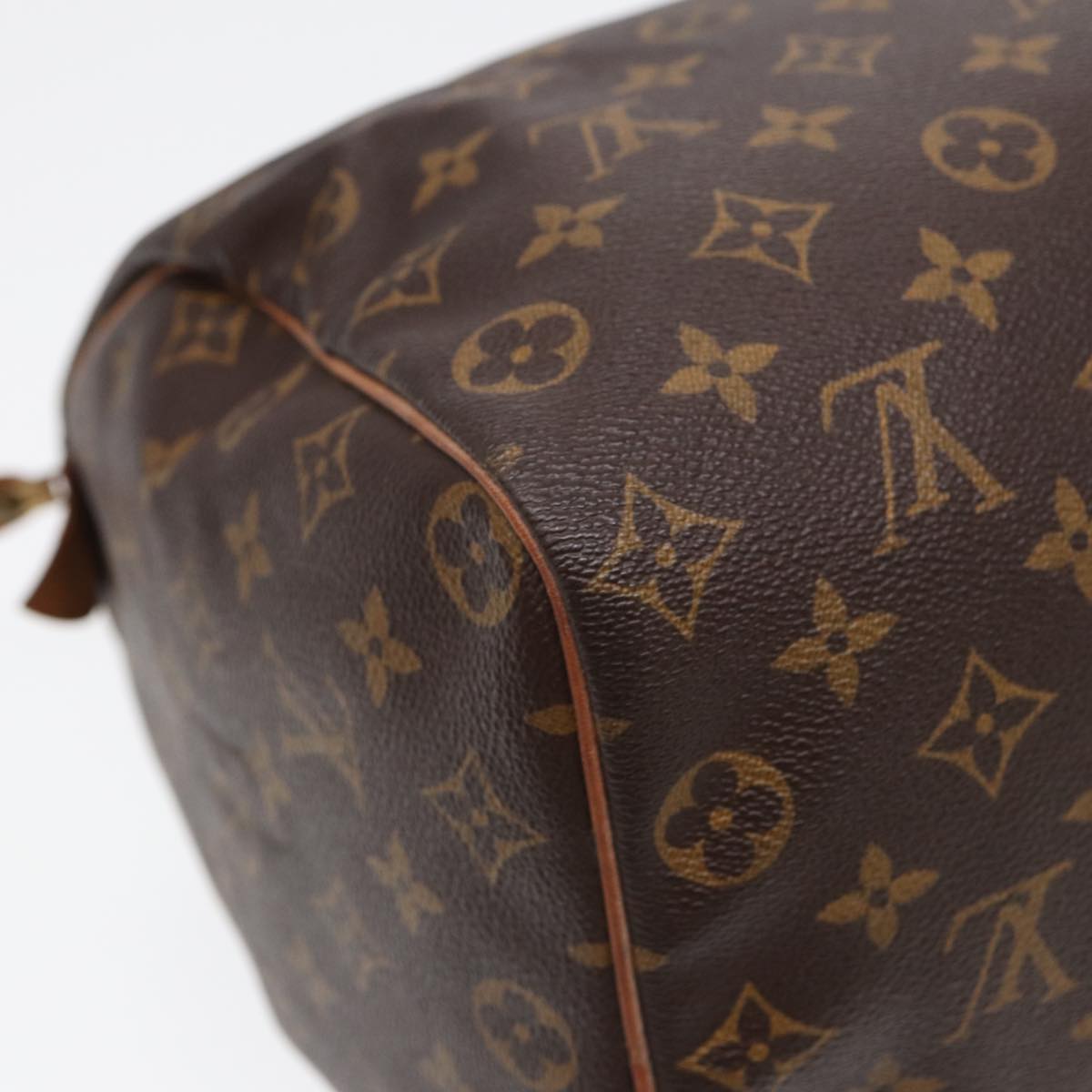 LOUIS VUITTON Monogram Speedy 35 Hand Bag M41524 LV Auth 84411