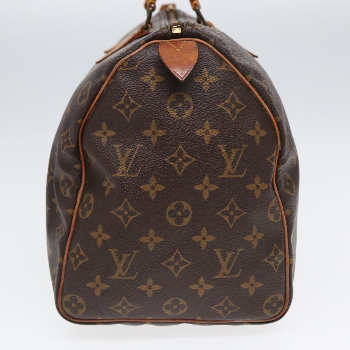 LOUIS VUITTON Monogram Speedy 35 Hand Bag M41524 LV Auth 84411