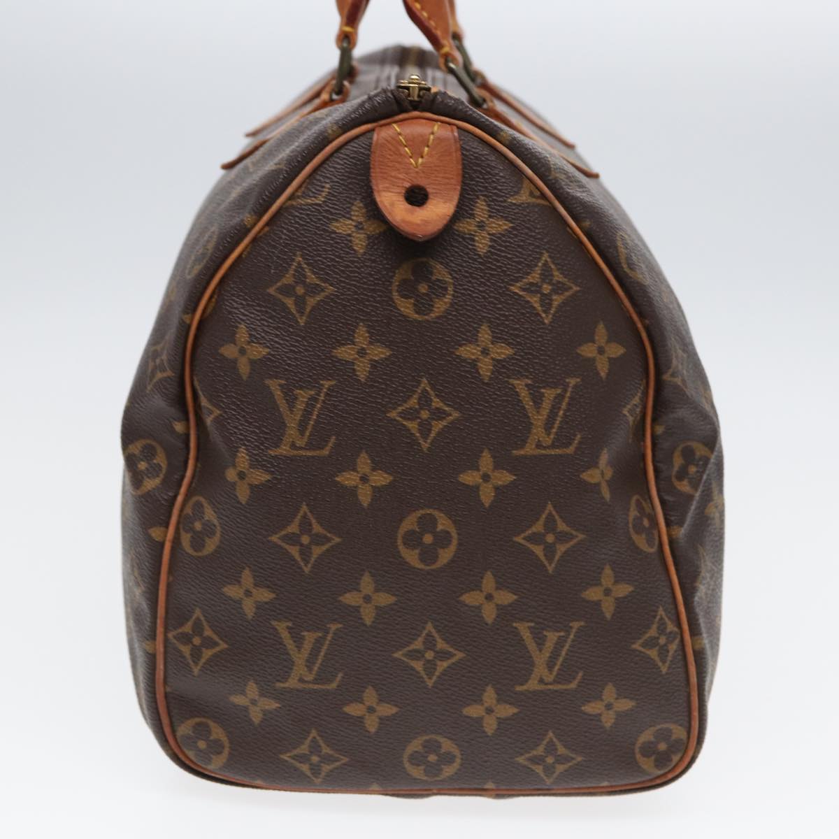 LOUIS VUITTON Monogram Speedy 35 Hand Bag M41524 LV Auth 84411