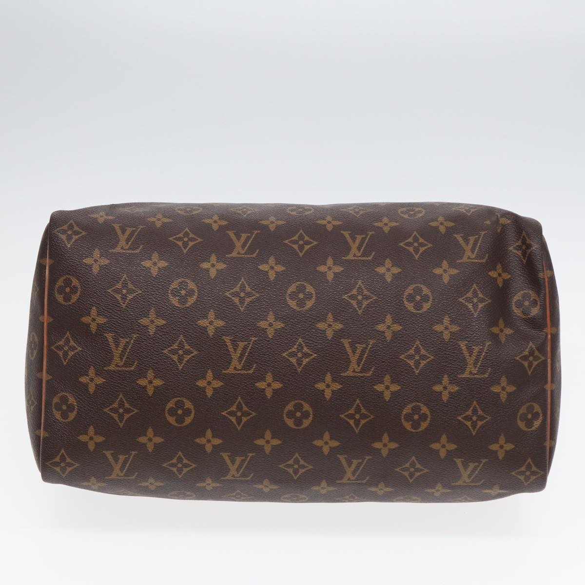 LOUIS VUITTON Monogram Speedy 35 Hand Bag M41524 LV Auth 84411