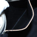 GUCCI GG Canvas Umhängetasche PVC Leder Weiß Auth 84436-22