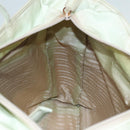 PRADA Tote Bag Nylon White Auth 84456-18