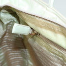 PRADA Tote Bag Nylon White Auth 84456-20