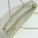 PRADA Tote Bag Nylon White Auth 84456-6