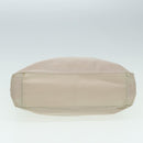 PRADA Tote Bag Nylon White Auth 84456-5