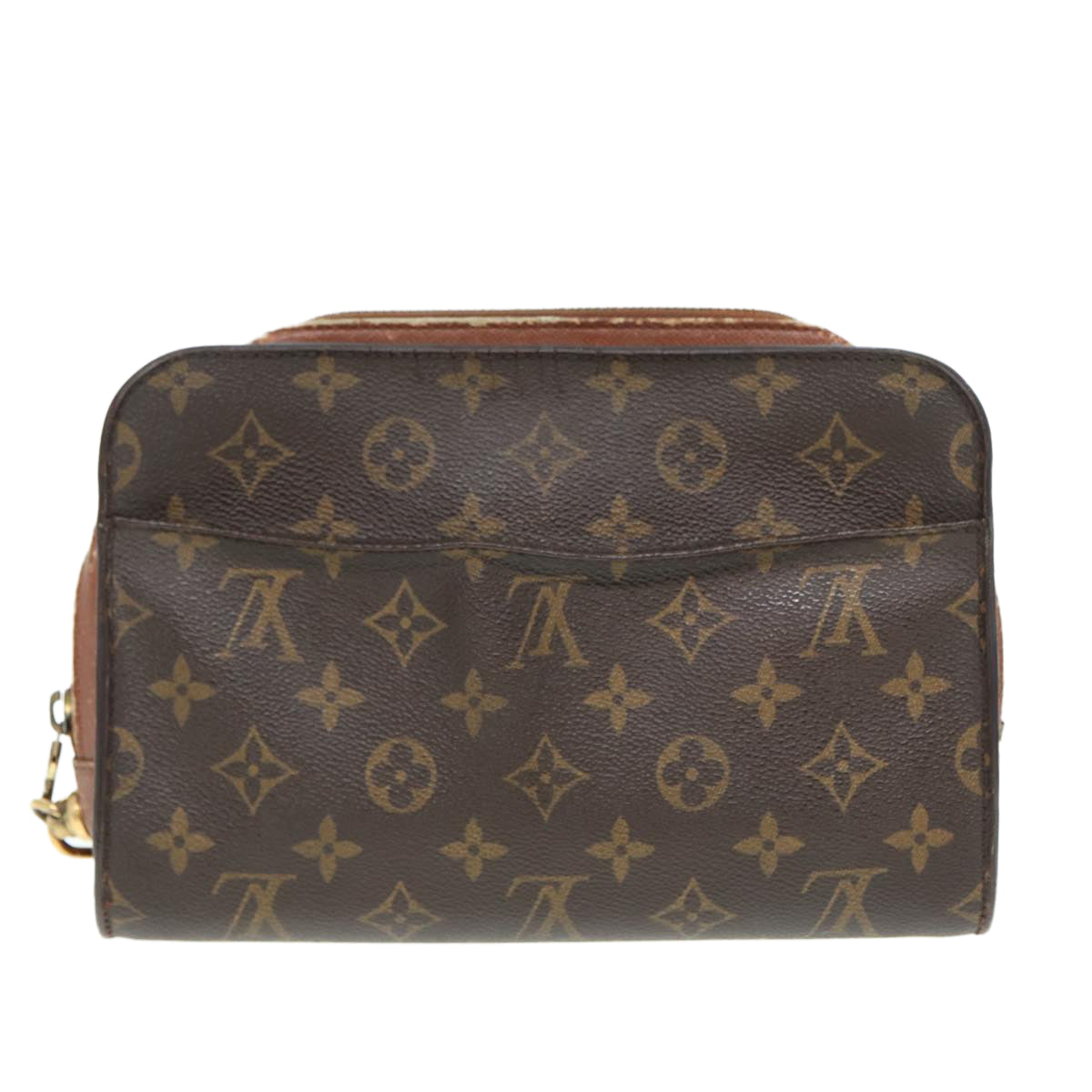 LOUIS VUITTON Monogram Orsay Clutch Bag M51790 LV Auth 84460