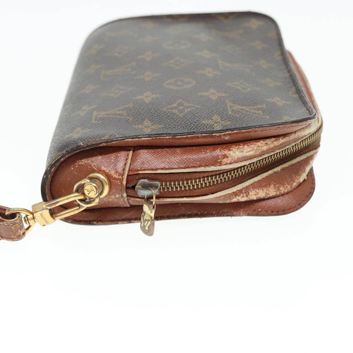 LOUIS VUITTON Monogram Orsay Clutch Bag M51790 LV Auth 84460