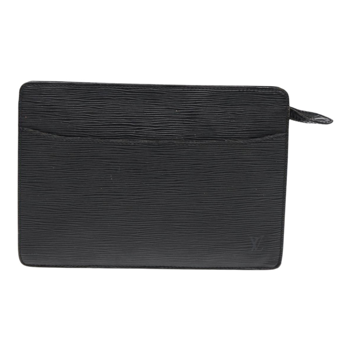 LOUIS VUITTON Epi Pochette Homme Clutch Bag Black Noir M52522 LV Auth 84463 - 0