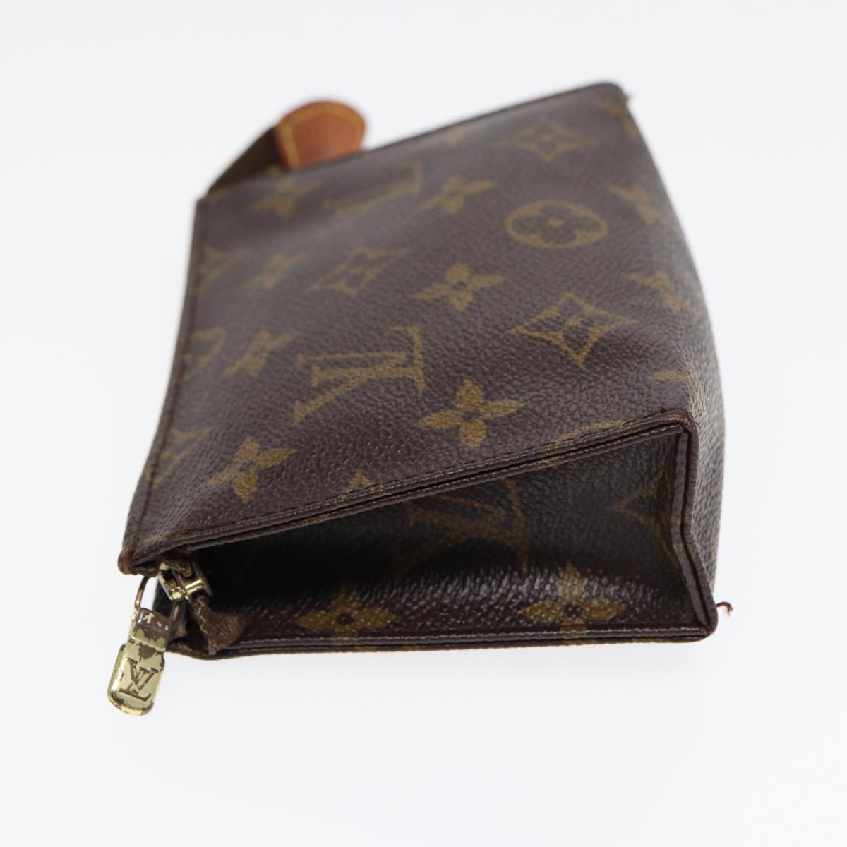 LOUIS VUITTON Monogram Poche Toilette 15 Pouch M47546 LV Auth 84464