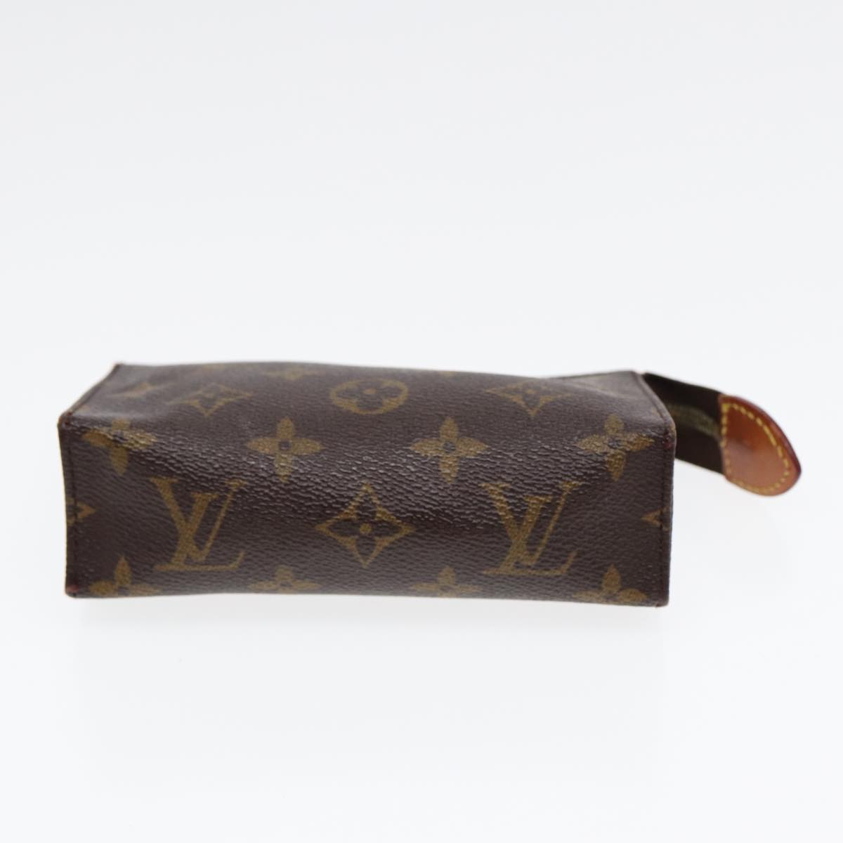 LOUIS VUITTON Monogram Poche Toilette 15 Pouch M47546 LV Auth 84464