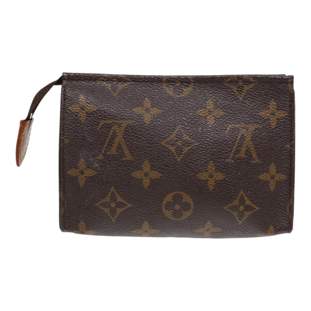 LOUIS VUITTON Monogram Poche Toilette 15 Pouch M47546 LV Auth 84465 - 0