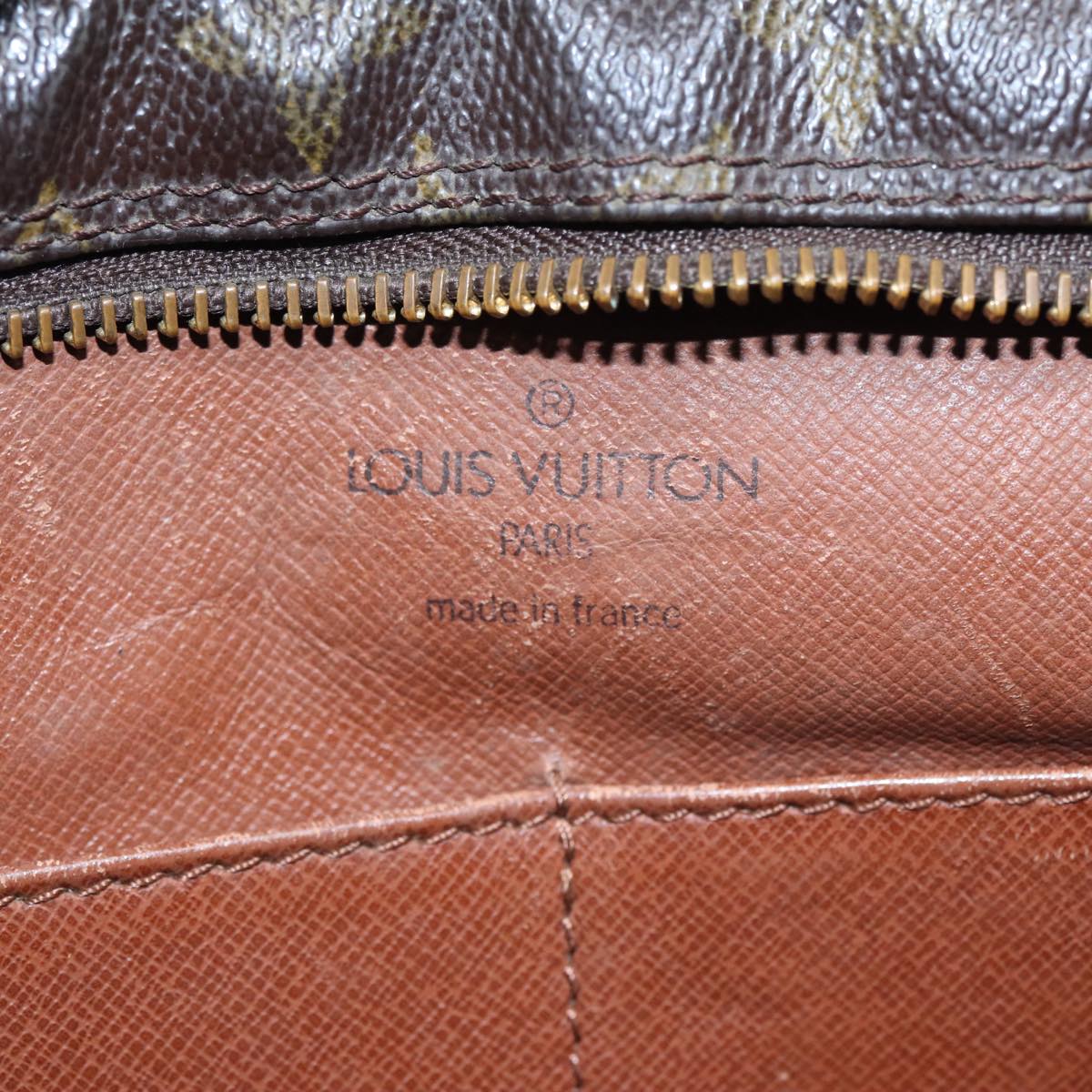 LOUIS VUITTON Monogram Compiegne 28 Clutch Bag M51845 LV Auth 84469