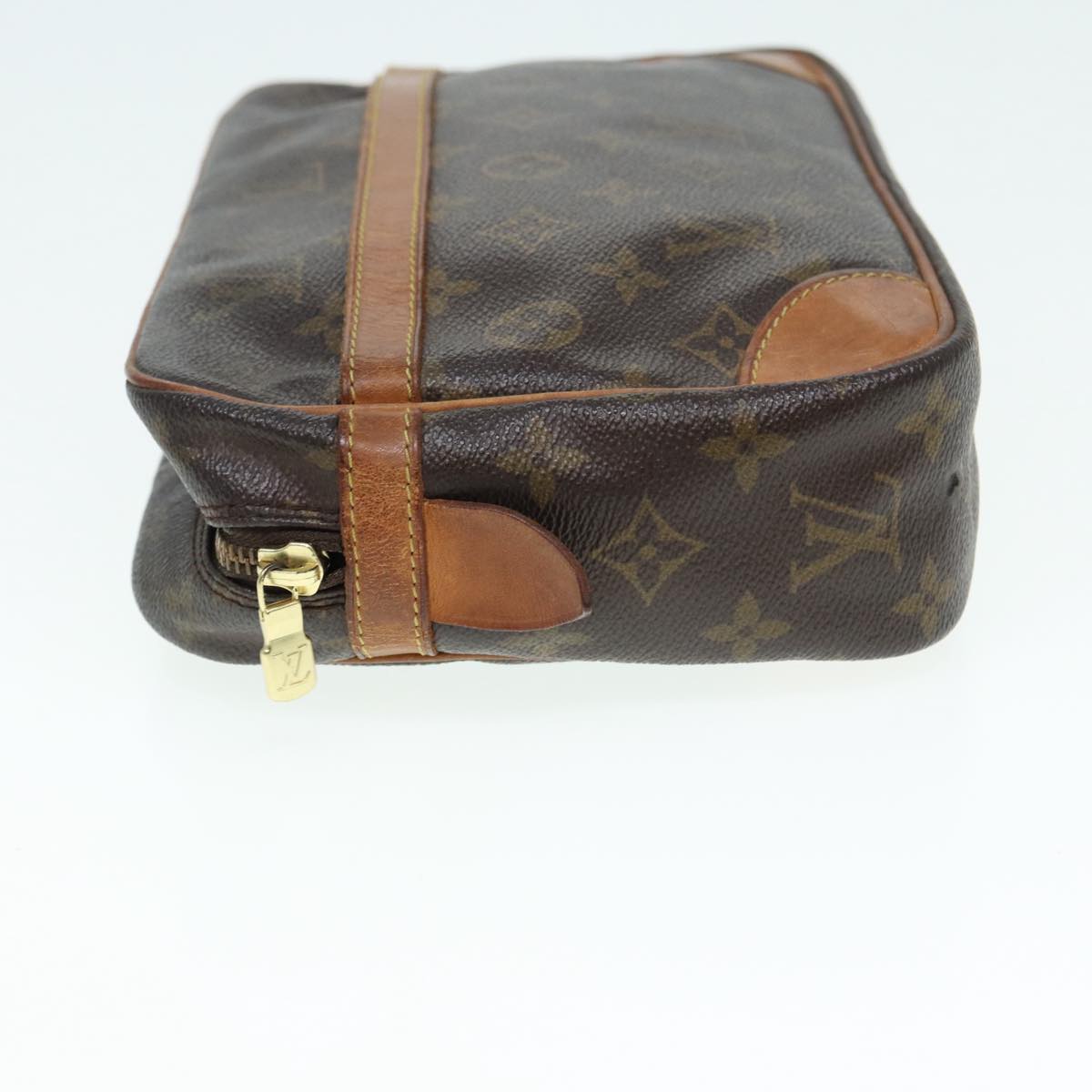 LOUIS VUITTON Monogram Compiegne 28 Clutch Bag M51845 LV Auth 84469