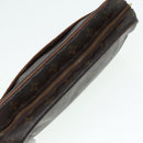 LOUIS VUITTON Monogram Compiegne 28 Clutch Bag M51845 LV Auth 84469-5