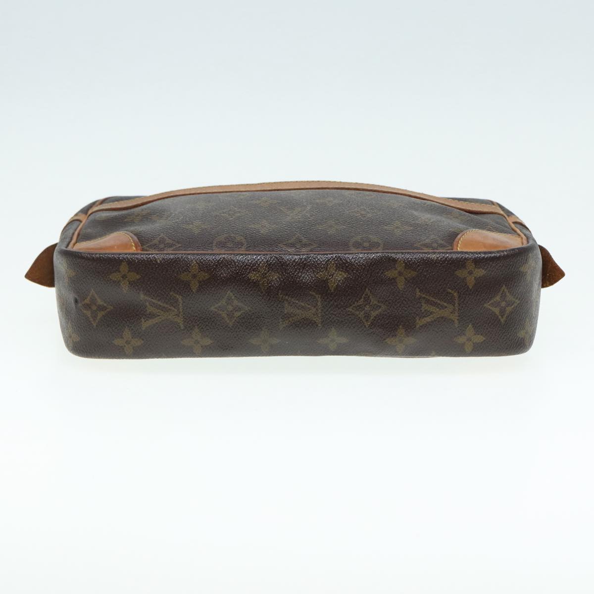 LOUIS VUITTON Monogram Compiegne 28 Clutch Bag M51845 LV Auth 84469