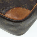 LOUIS VUITTON Monogram Compiegne 28 Clutch Bag M51845 LV Auth 84469-14