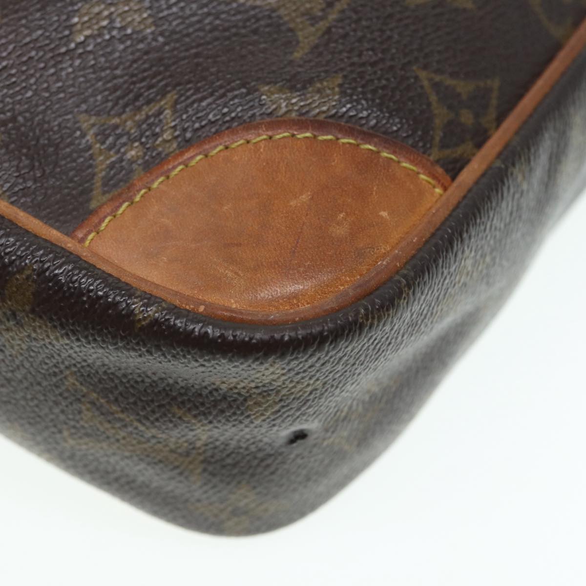 LOUIS VUITTON Monogram Compiegne 28 Clutch Bag M51845 LV Auth 84469